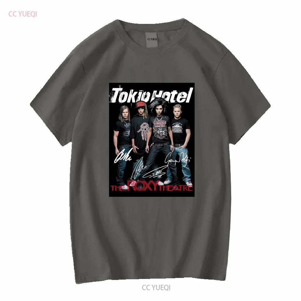 Rara Maglietta da Concerto Tokio Hotel Vtg Nera S 23xl Vintage Lavata Top Casual Per l'Uso Quotidiano Moda Leggermente Grafica Alla Moda