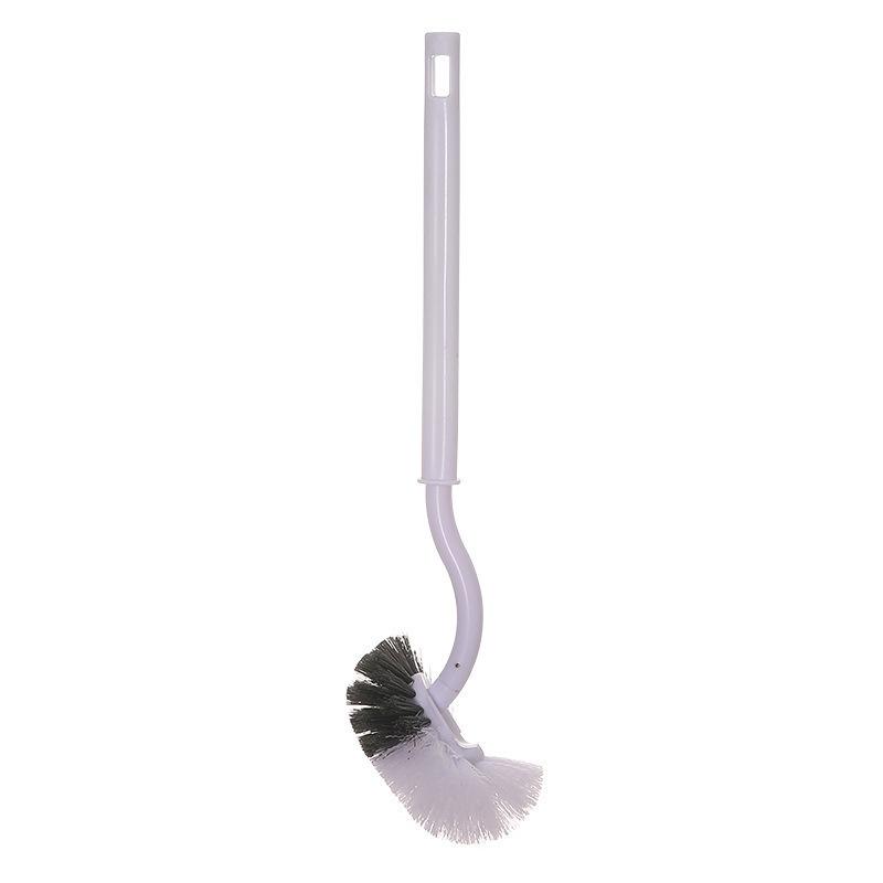 Long-handled Soft-bristled Plastic Toilet Cleaning Brush with No Dead Corners Wall-mounted Household Toilet Brush