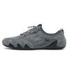 Summer Breathable Men's Casual Sports Shoes Large Size Sewn Leather Mesh Shoes Trendy Men's Shoes
