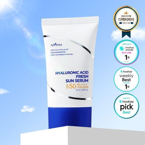 ISNTREE Hyaluronic Acid Fresh Sun Serum 50ml