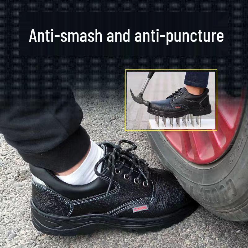 

Men s Anti-Smash Puncture-Resistant Safety Shoes 40