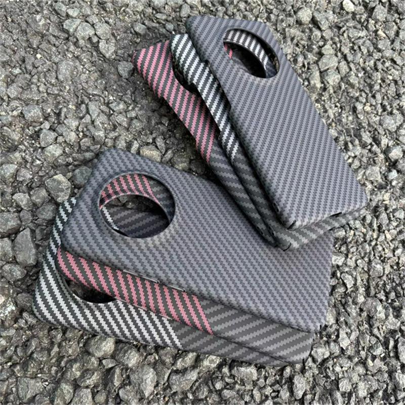Case For Realme 14 Pro Plus Case Matte Hard Carbon Fiber Texture Pattern Ultra Thin Cover For Realme 14 Pro+ 5G Shell Bumper