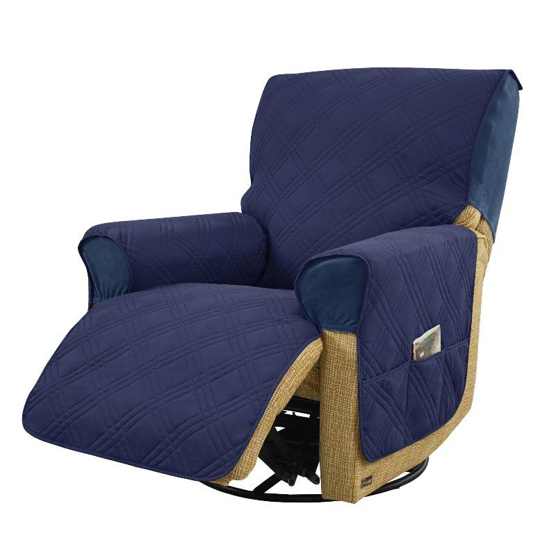 1Piece Waterproof Recliner Chair Covers for Reclining ChairSofa Covers Washable Furniture Protector with Elastic Straps Pocket 4750₽