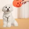 Halloween Pumpkin Dog Toy Squeaky Vinyl Toy for Small Medium Dogs