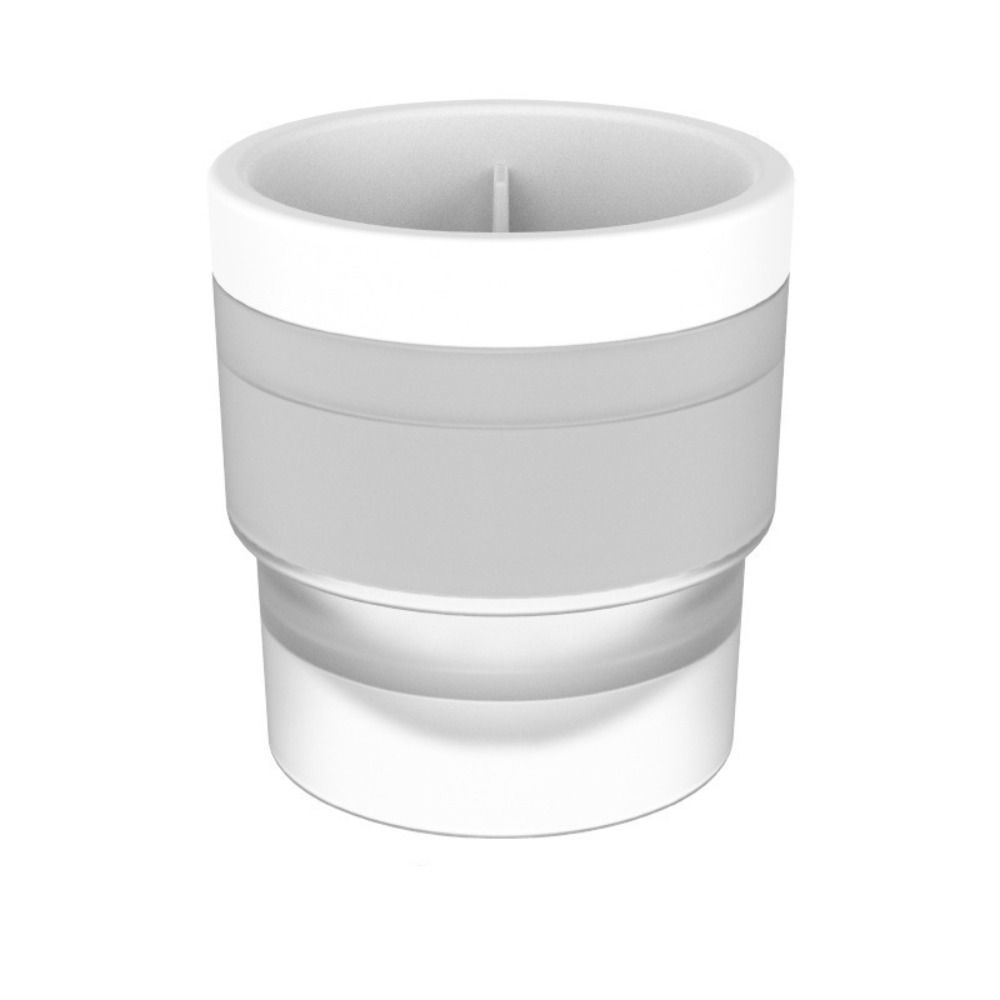 

2 шт. штабелируемая машина для изготовления кубиков льда, силиконовая форма для изготовления кубиков льда, бар, инструмент для изготовления кубиков льда для коктейлей белый