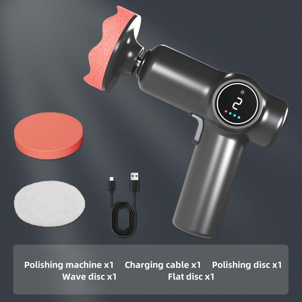 

Машина для воскования и полировки автомобильной краски, Аккумуляторная полировальная машина для автомобиля 2 скорости 20000 об/мин Машина для полировки, герметизации и нанесения глазури для автомобиля