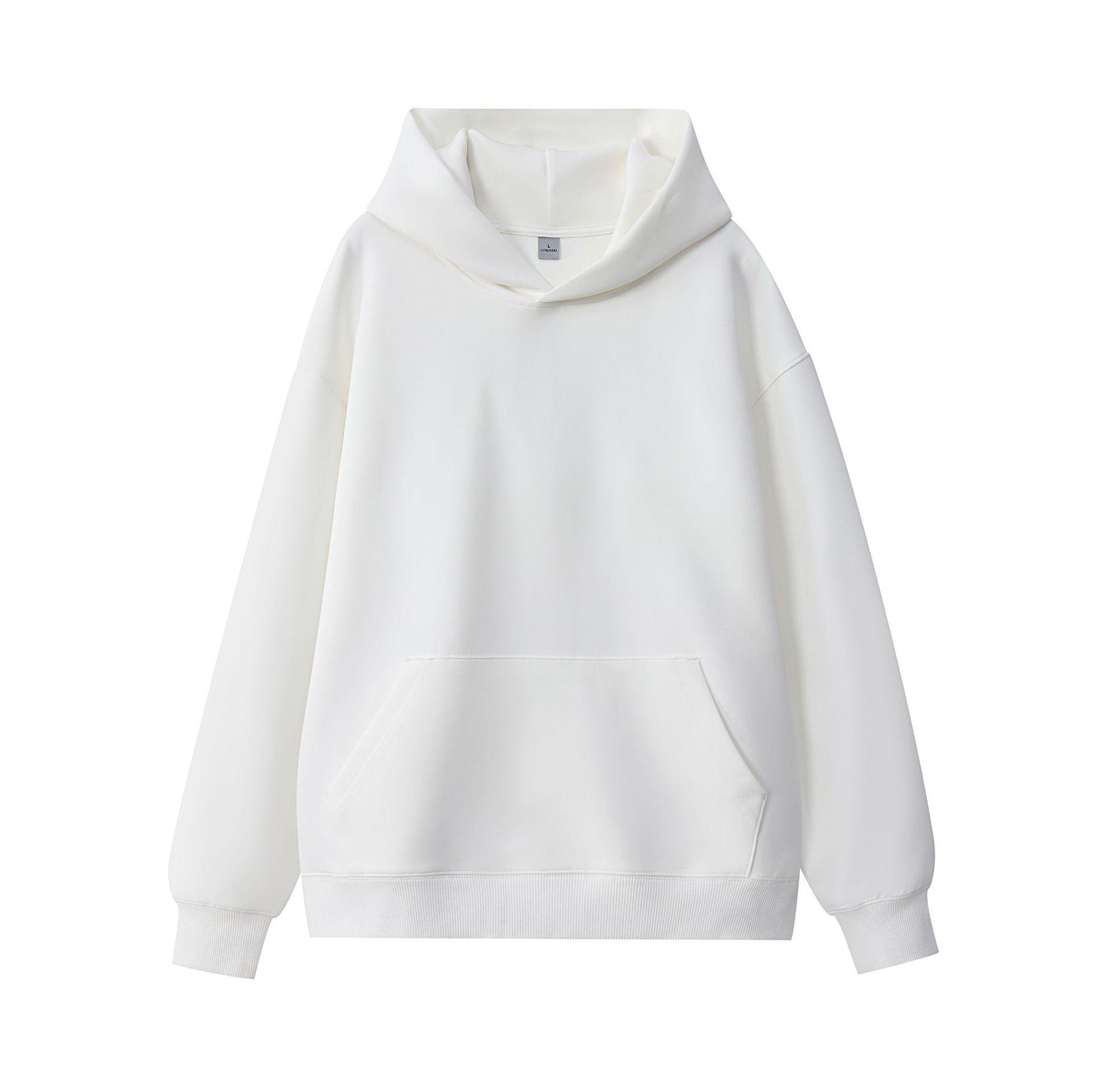 High-End Logo Print Hoodie Sweatshirt: Liquid Ammonia Tech, Layered Air Fabric, Uniform Cultural Shirt L