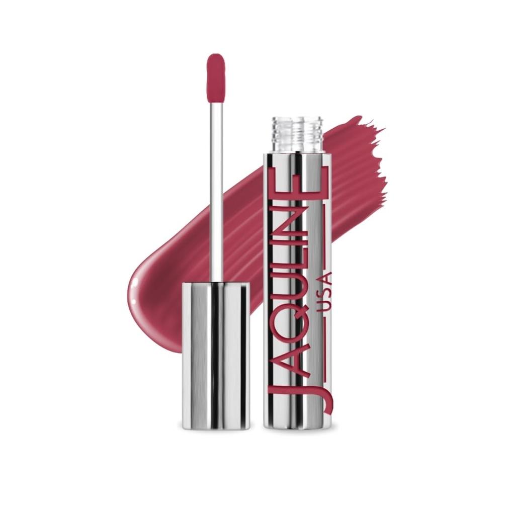 JAQULINE USA RIZZ Bold Liquid Lipstick | Glossy Matte Finish | Enriched with Vitamin E | Long Lasting Formula | Unique Texture | Smooth Applicati