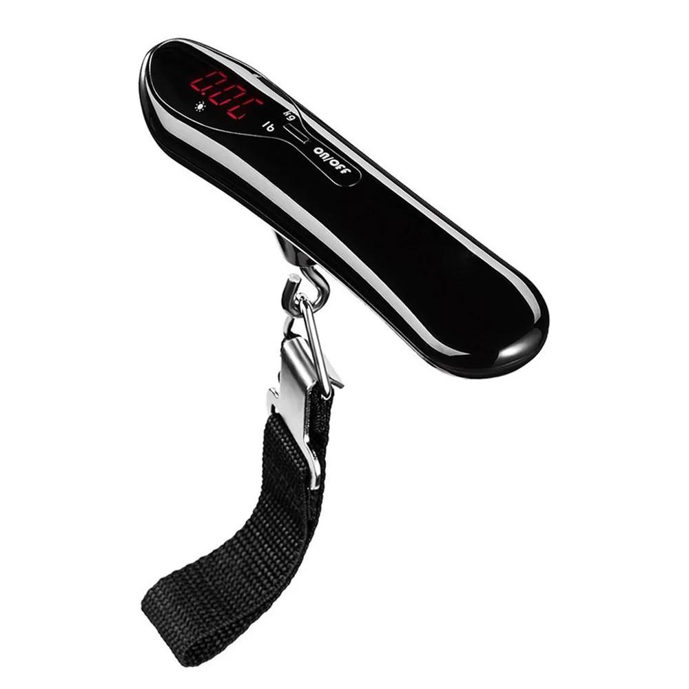 Portable 50kg/110lb Electronic hand held luggage scale Hanging Scales Weight Balance Travel suitcase case Hanging Scale