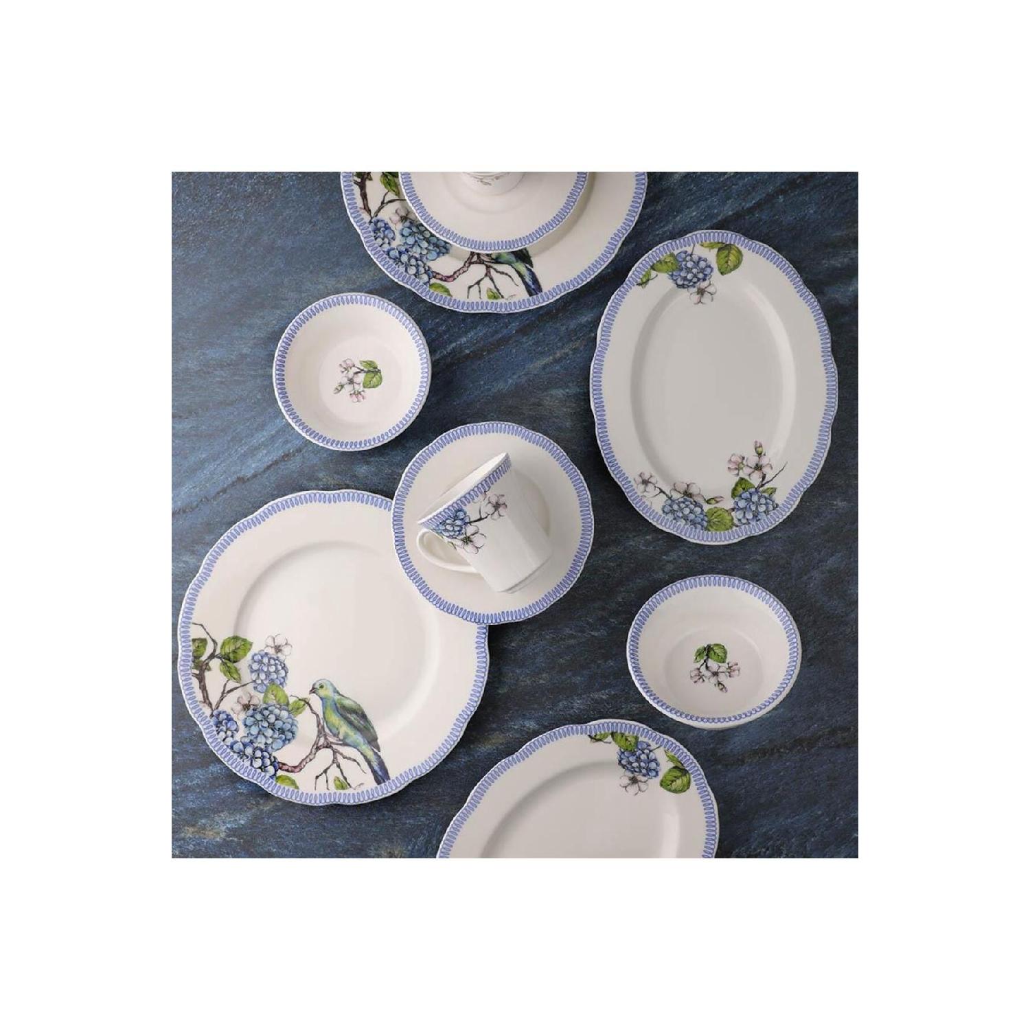 

Ktahya Porcelain Bonnet Olympos 28 Pieces Breakfast T.k 12587 синий