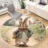 1pc Rabbit Peter Office Round Area Rug, Under Office Chairs Bedroom Living Room Home Decor  a1022319