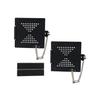 Quick Install RVs Bumper Guard Ventilated Mesh Design Prevents Debris Moisture Build Up For 4 Inch Square Bumper Tubes