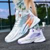 Neue Herbst atmungsaktive Basketballschuhe Paar Student Jugend Professionelles Spiel Echter Kampf Leichte High-Top Sportschuhe