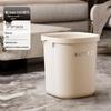 Luxury High-Capacity Trash Can: Stylish Bathroom, Living Room, & Bedroom Bin