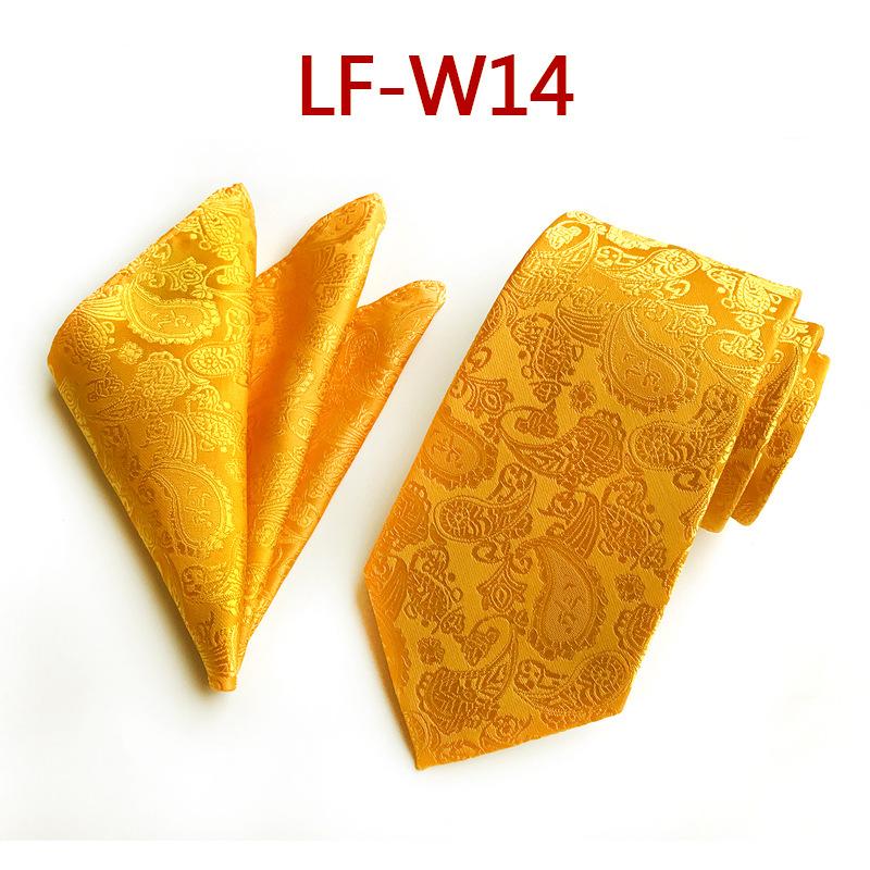 Polyester Material Fashion Suit Waist Tie Plus Pocket Towel Set