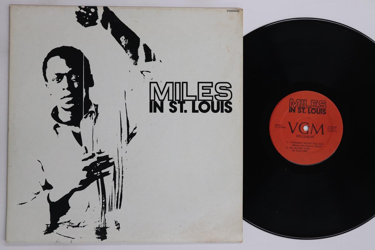 

LP Record MILES DAVIS - Miles In St. Louis VGM0003 VGM 1981 US Jazz Used