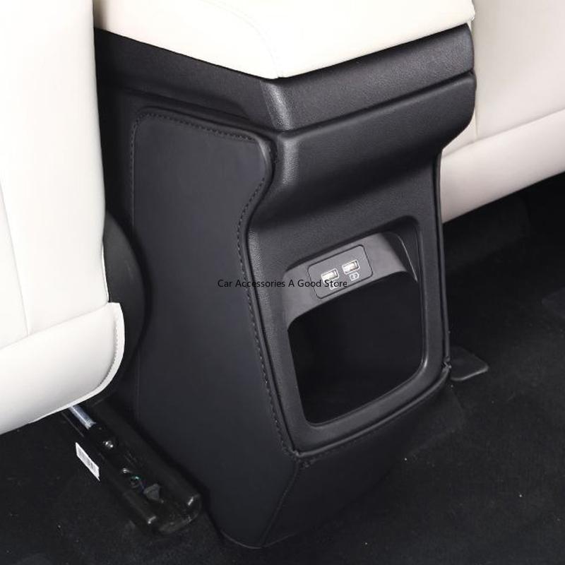 Car Seat Back Pad Anti-Kick Armrest Box Protector Cushion for BYD Yuan Pro Yuan UP 2026 2026 Anti-Dirty Mat Accessories Styling