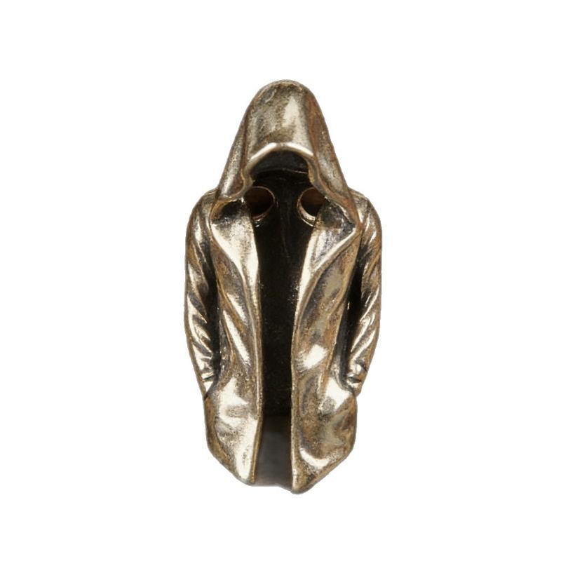 Retro Alloy Hooded Figure Paracord Bead Solid Durable For Diy Bracelet Keychain Jewelry Making