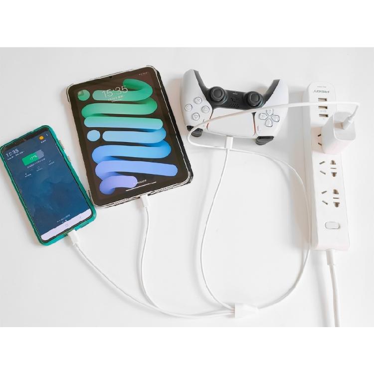 USB C Multi Charging Cable USB C Multi Cable 3 in 1 Charging Cord Adapter