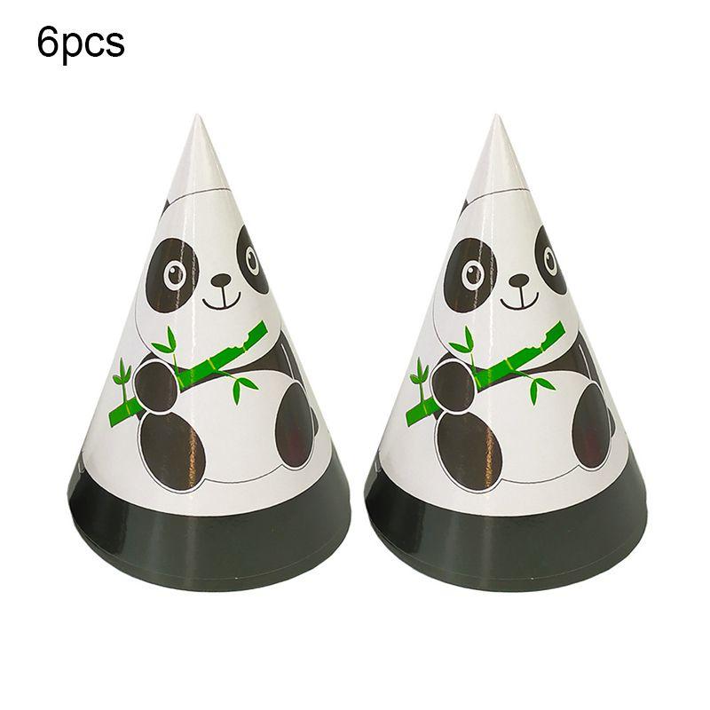 Charming Cartoon Panda Party Supplies Tableware Decor For Children's Day Festivities