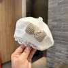 Children's Beret Baby Girl Outdoor Hat Spring Autumn Korean Style Fashionable Breathable Warmth Windproof Knitted Wool Painter's