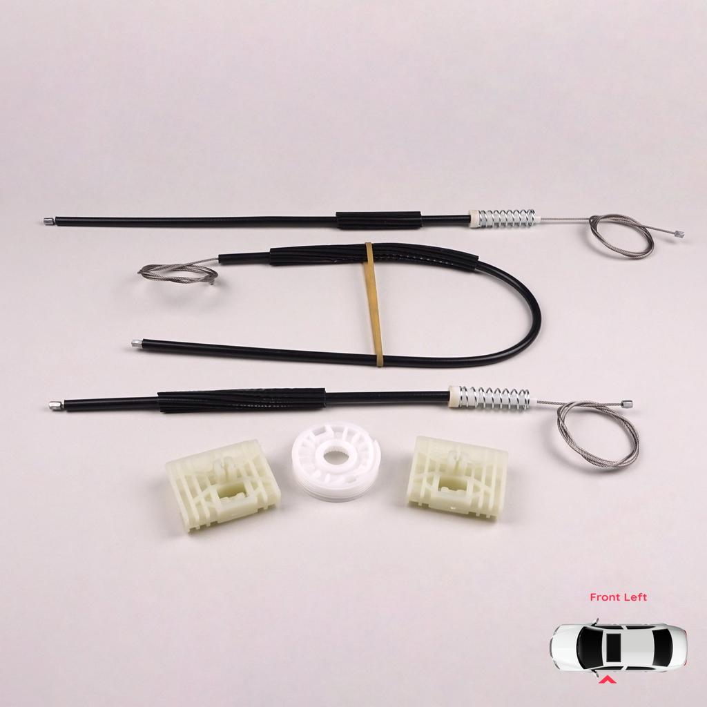 EWR5170 Zestaw naprawczy regulatora szyby Przedni Lewy dla A2 8Z 8Z0 1999-2005 5-drzwiowy Hatchback 8Z0837461
