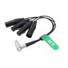HangTon Breakout Audio Record Cable Right Angle to XLR for Shogun Ninja Shogun and Shogun 7 10-Pin 3-Pin Inferno, Inferno, Flame, Monitors.