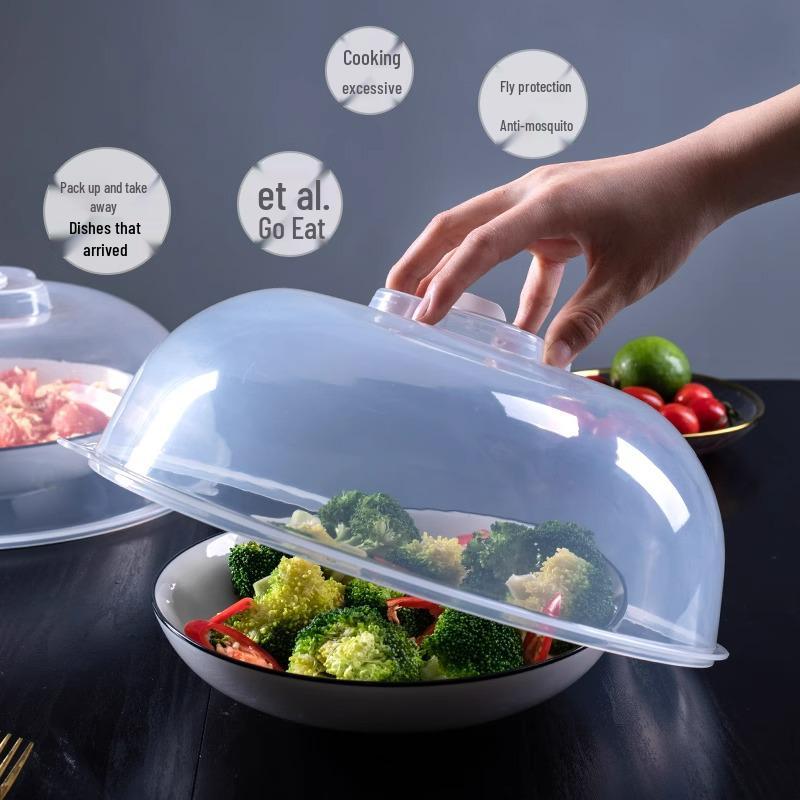 High-Temperature Resistant Microwave Splash-Proof Lid and Food Preservation Cover.