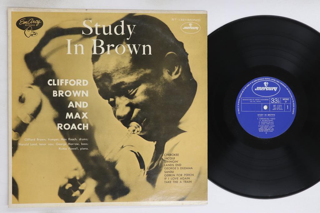 LP Record CLIFFORD BROWN, MAX ROACH - Study In Brown BT1321 MERCURY 1974 Japan Jazz Used