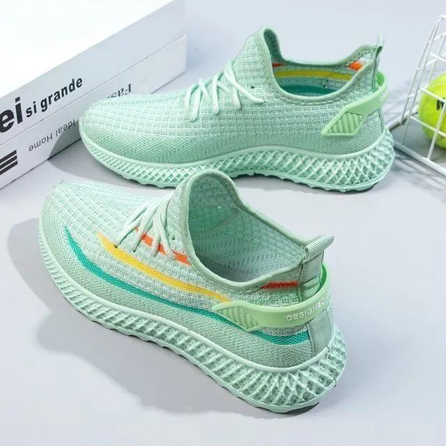 Women's Spring & Autumn Korean Style Low-Top Casual Sports Shoes - Breathable Old Beijing Cloth