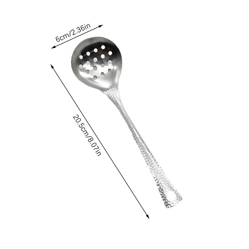 Stainless Steel Soup Spoon Deepen Large Capacity Spoon Silver Mirror Polished Flatware Soup Rice Home Kitchen Tableware