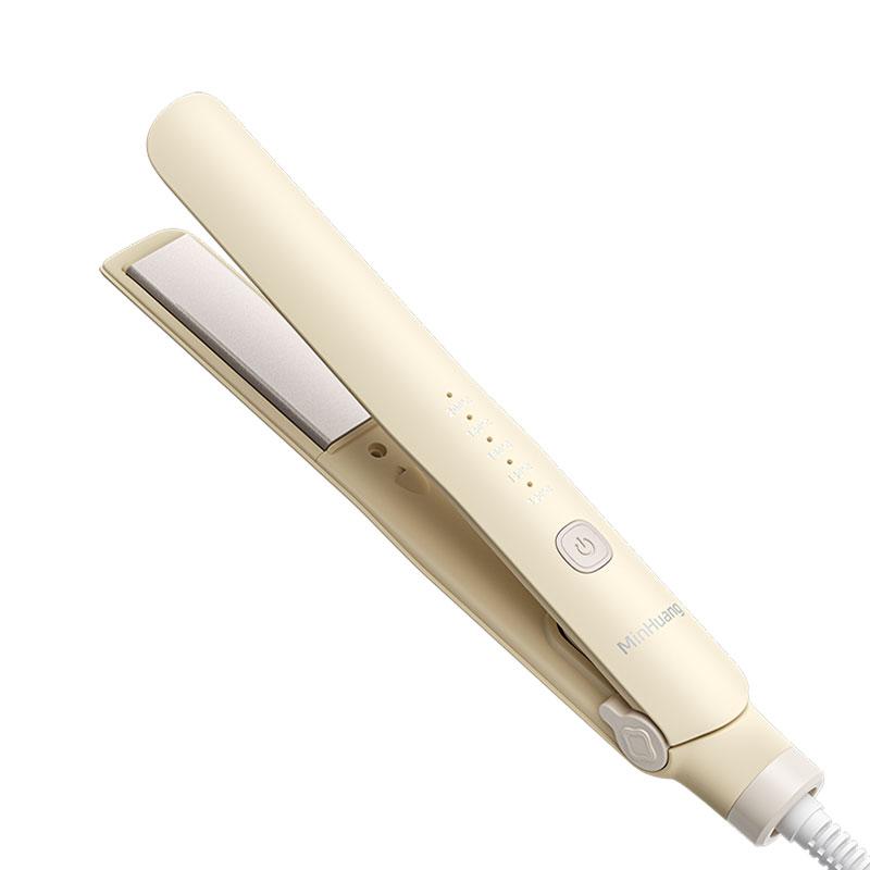 Professional Ceramic Ionic Hair Straightener & 2-in-1 Flat Iron - Titanium Plates, Fast Heating 140-220°C Salon Styling Tool