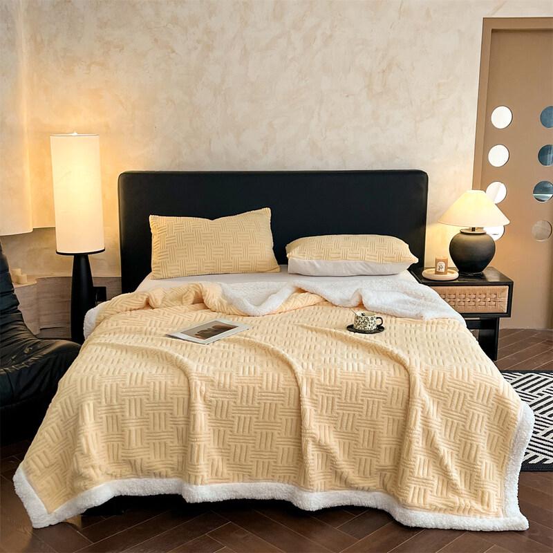 OEING Sherpa Fleece Blanket