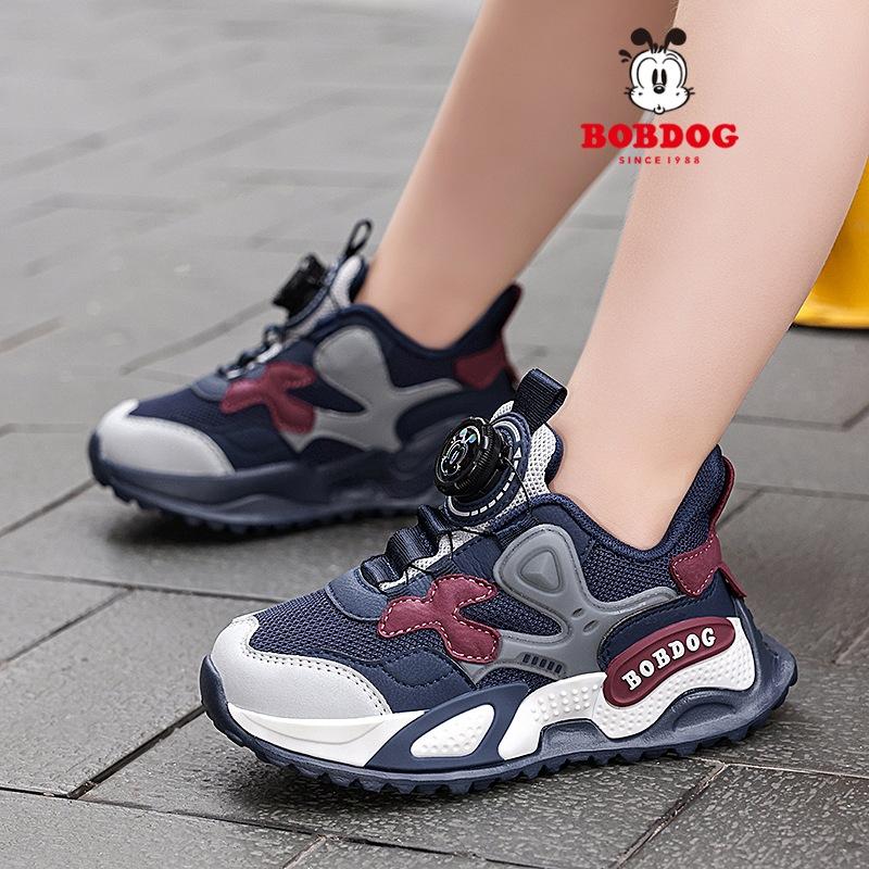 Babu Bean Classmate Boys Sneakers Spring 2025 New Boys Running Shoes Mesh Breathable Children's Casual Shoes