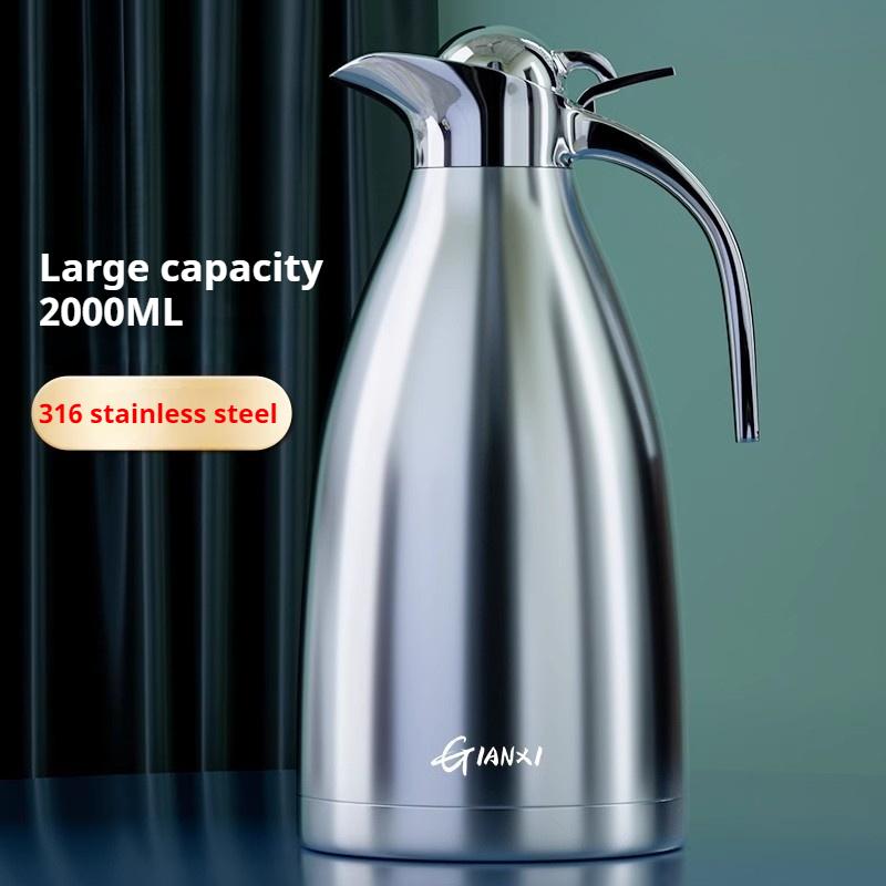 GIANXI Large Capacity Stainless Steel Long-Lasting Thermal Insulation Bottle Household Classic Hot Water Kettle