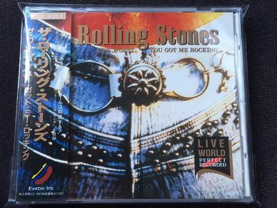 CD ROLLING STONES - Rolling Stones LIVE WORLD THE WORST ADK7 Apple House Mus 1995 Japan ObiRock Used