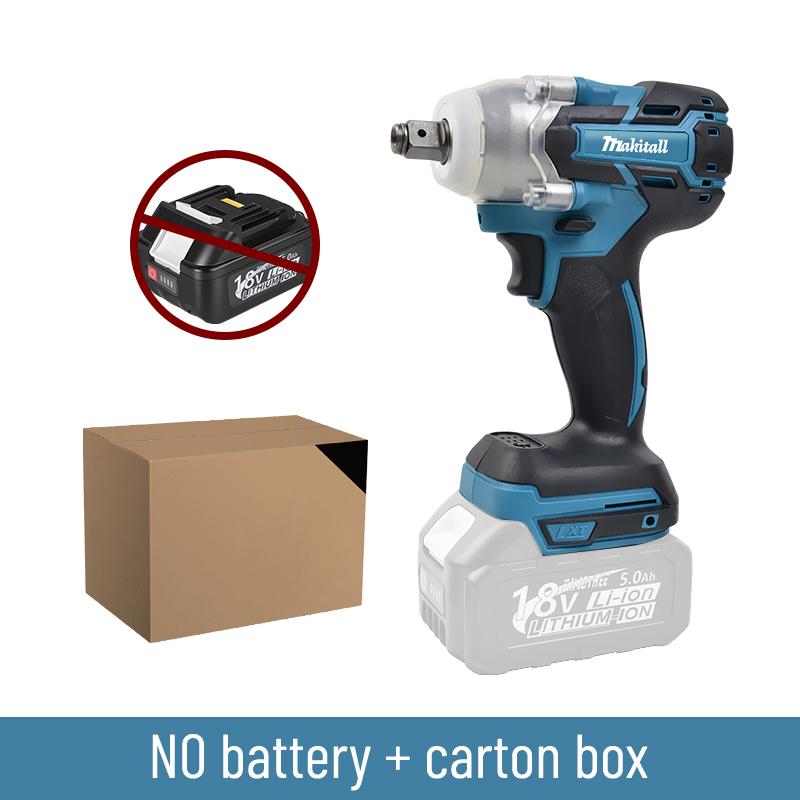 18V Cordless Electric Screwdriver Speed Brushless Impact Wrench Rechargable Drill Driver LED Light For Makita Battery Pin