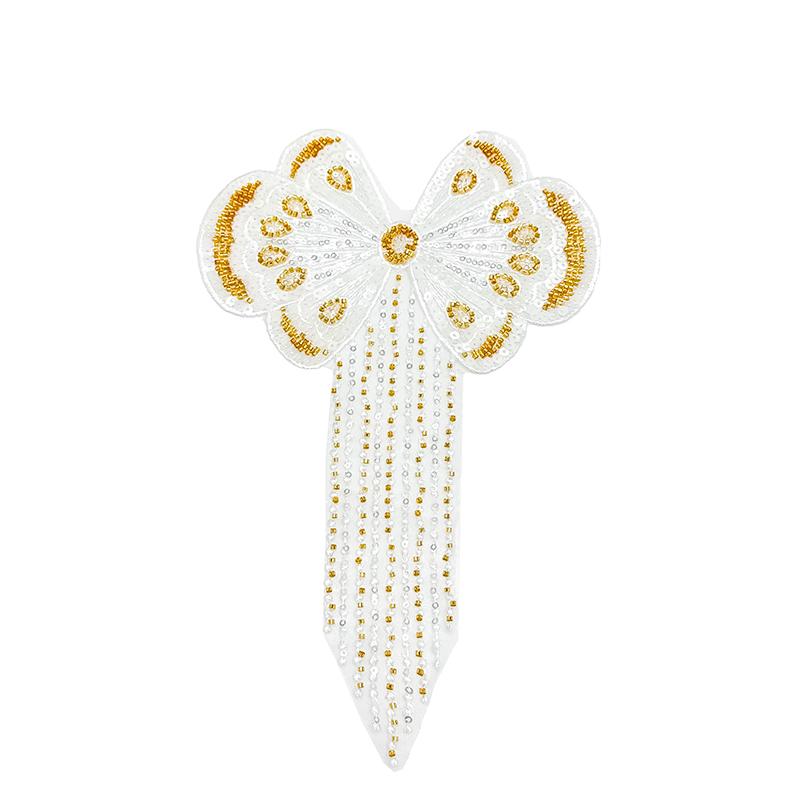 1 buc Costum de Performanță Sector Rochie de Mireasă Multistrat Accesorii Decal Fluture Decor Haine Culoare Strălucitoare