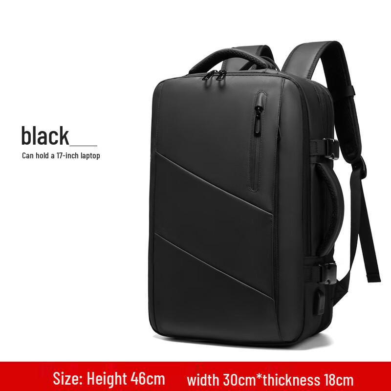 Li Shen Expandable Business Laptop Backpack