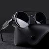 Steampunk Sunglasses Men Women Vintage Punk Round Frame UV400 Sun Glasses Outdoor Sports Driving Eyewear