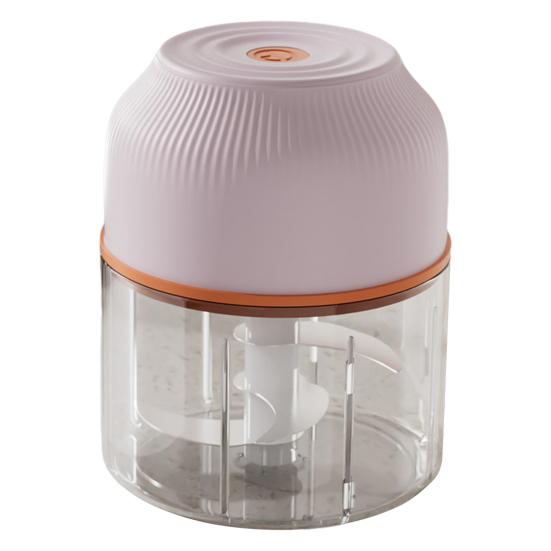 Elektrischer Mini-Knoblauchhacker USB Fleischwolf Leicht zu Reinigen Kompakt Tragbar Knoblauch Ingwer Zerkleinerer Küchenwerkzeug