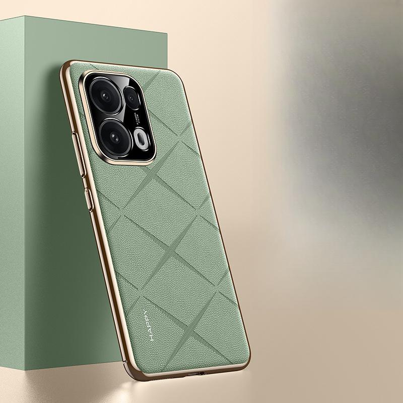 Etui na telefon Oppo13pro jest galwanizowane, co nadaje mu luksusowy wygląd.. Etui skórzane OPPOreno13 All-inclusive Por Odporne na wstrząsy Męskie biznesowe