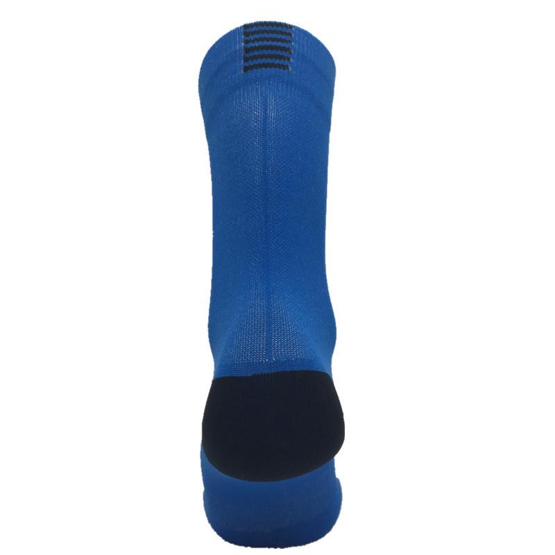 1 Pair Mid-Calf Athletic Socks For Cycling Running Sweat-absorbing Breathable Sports Socks For Men Women