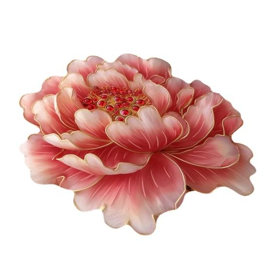 3D Flower Floor Mat Realistic Rose Lotus Area Rug Anti-Slip Decorative Flower Bathroom Rug for Living Room Bedroom Kitchen