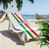 Italia Flag Design Beach Towel Beach Towel Quick-drying for Travel Outdoor Sports Jogging Beach and Swimming