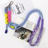 Colorful Woven Crossbody Phone Strap Anti Lost Lanyard For Camera Bag