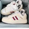 Platform white shoes new retro niche versatile casual versatile student sports bread shoes women