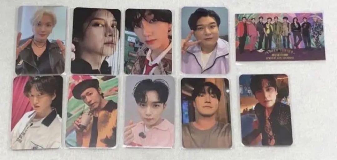 

[USED] SUPER JUNIOR mu-mo bonus trading card complete