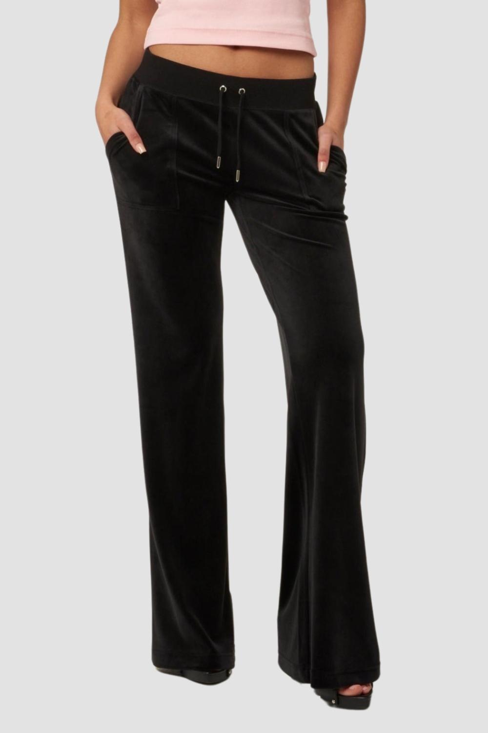 Juicy Couture Donna Nero Pantaloni, S, New, - Immagine 2