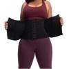 Hot Sale Waist Trimmer Double Band Waist Trainer Corset for Women Tummy Control with Custom Logo Service Breathable for Adults